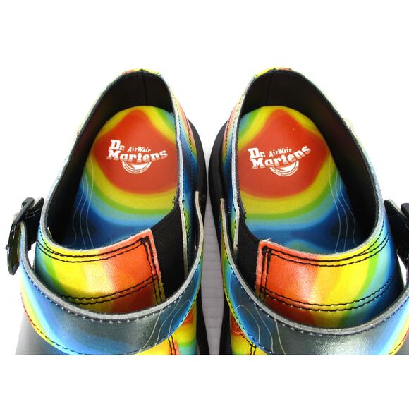 New Dr. Martens Isham Genix Nappa Reclaimed Thermal Map Mules Men\'s Sz 12 EU 46 main image 6